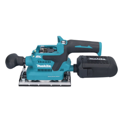 Makita DBO 382 RMJ levigatrice orbitale a batteria 18 V 93 x 185 mm brushless + 2x batteria ricaricabile 4,0 Ah + caricabatterie + Makpac