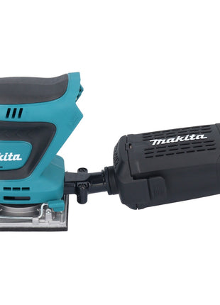 Makita DBO 484 RF Akku Schwingschleifer 18 V 112 x 102 mm + 2x Akku 3,0 Ah + Ladegerät