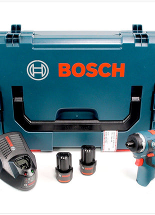 Bosch GSR 10,8 V-EC HX Akku Bohrschrauber in L-Boxx + 2 x GBA 10,8 V 2,5 Ah Akku + AL 1130 CV Schnelllader - Toolbrothers