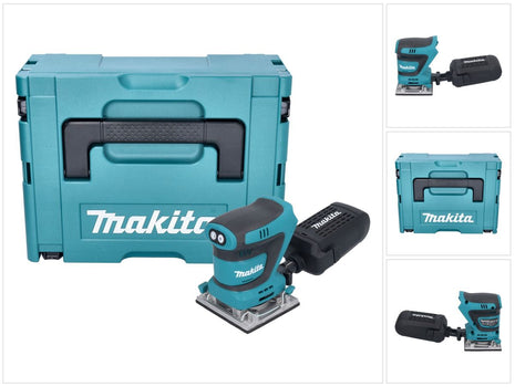 Makita DBO 484 ZJ Cordless orbital sander 18 V 112 x 102 mm + Makpac - without battery, without charger