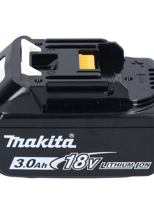 Makita DBO 484 F1J Ponceuse vibrante sans fil 18 V 112 x 102 mm + 1x batterie 3,0 Ah + Makpac - sans chargeur