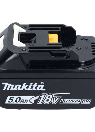 Makita DBO 484 T1J Ponceuse vibrante sans fil 18 V 112 x 102 mm + 1x batterie 5,0 Ah + Makpac - sans chargeur