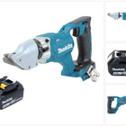 Makita DJS 200 M1 cesoie per lamiera a batteria 18 V 2,0 mm brushless + 1x batteria 4,0 Ah - senza caricabatterie