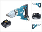 Makita DJS 200 G1 Akku Blechschere 18 V 2,0 mm Brushless + 1x Akku 6,0 Ah - ohne Ladegerät