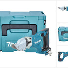 Makita DJS 200 ZJ cesoie per lamiera a batteria 18 V 2,0 mm senza spazzole + Makpac - senza batteria, senza caricabatterie