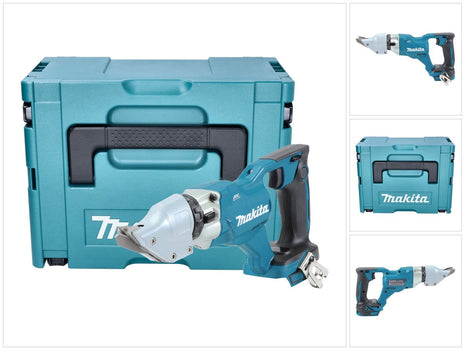 Makita DJS 200 ZJ Akku Blechschere 18 V 2,0 mm Brushless + Makpac - ohne Akku, ohne Ladegerät