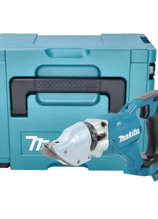 Tijeras de hojalatero a batería Makita DJS 200 ZJ 18 V 2,0 mm sin escobillas + Makpac - sin batería, sin cargador