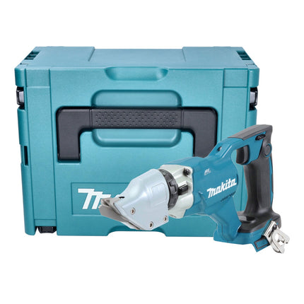 Makita DJS 200 ZJ cesoie per lamiera a batteria 18 V 2,0 mm senza spazzole + Makpac - senza batteria, senza caricabatterie