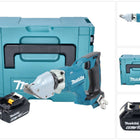 Makita DJS 200 G1J cesoie per lamiera a batteria 18 V 2,0 mm brushless + 1x batteria ricaricabile 6,0 Ah + Makpac - senza caricabatterie