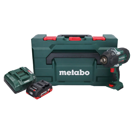 Metabo SSW 18 LTX 1450 BL avvitatore a impulsi a batteria 18 V 1450 Nm brushless + 1x batteria ricaricabile 4,0 Ah + caricatore + metaBOX