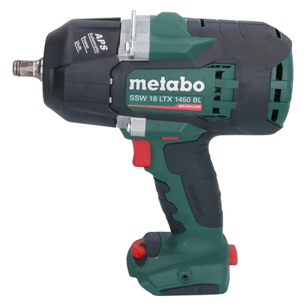 Metabo SSW 18 LTX 1450 BL avvitatore a impulsi a batteria 18 V 1450 Nm brushless + 1x batteria ricaricabile 4,0 Ah + caricatore + metaBOX