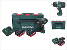 Metabo SSW 18 LTX 1450 BL akumulatorowy klucz udarowy 18 V 1450 Nm ( 602401660 ) bezszczotkowy + 2x akumulator 5,5 Ah + ładowarka + metaBOX