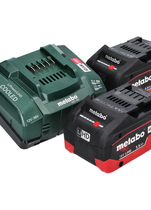 Metabo SSW 18 LTX 1450 BL Akku Schlagschrauber 18 V 1450 Nm ( 602401660 ) Brushless + 2x Akku 5,5 Ah + Ladegerät + metaBOX