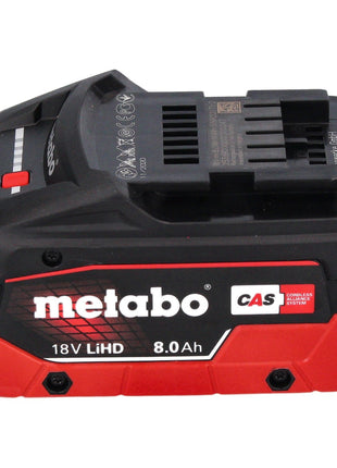 Metabo SSW 18 LTX 1450 BL Visseuse à choc sans fil 18 V 1450 Nm Brushless + 1x batterie 8,0 Ah + metaBOX - sans chargeur