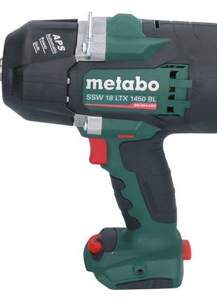 Metabo SSW 18 LTX 1450 BL Akku Schlagschrauber 18 V 1450 Nm ( 602401810 ) Brushless + 2x Akku 8,0 Ah + Ladegerät + metaBOX