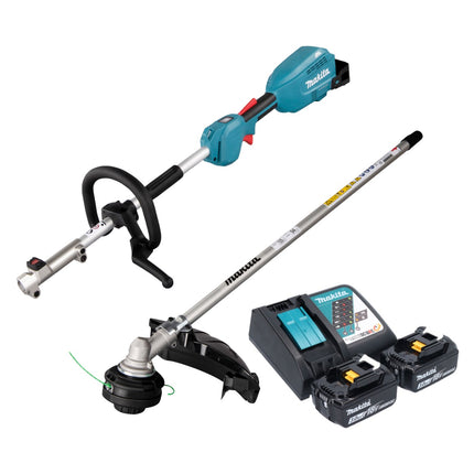 Multiutensile a batteria Makita DUX 18 RF2X1 18 V Brushless + 2 batterie da 3,0 Ah + kit di ricarica