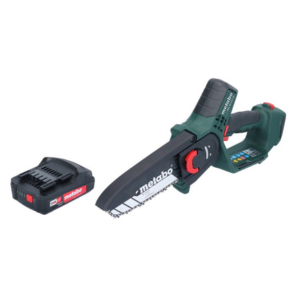 Metabo MS 18 LTX 15 Motosega a batteria 18 V 15 cm 5 m/s + 1x batteria 2,0 Ah - senza caricabatterie