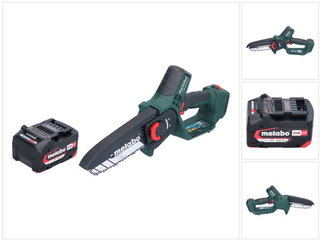 Metabo MS 18 LTX 15 scie sans fil 18 V 15 cm 5 m/s + 1x batterie 4,0 Ah - sans chargeur