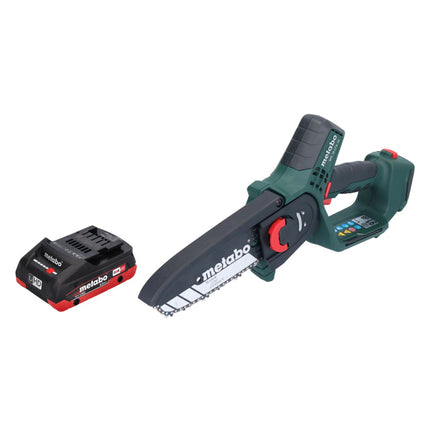 Metabo MS 18 LTX 15 Motosega a batteria 18 V 15 cm 5 m/s + 1x batteria 4.0 Ah - senza caricabatterie