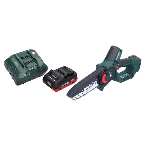 Metabo MS 18 LTX 15 scie sans fil 18 V 15 cm 5 m/s + 1x batterie 4,0 Ah + chargeur