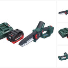Metabo MS 18 LTX 15 Akku Gehölzsäge 18 V 15 cm 5 m/s + 1x Akku 5,5 Ah + Ladegerät