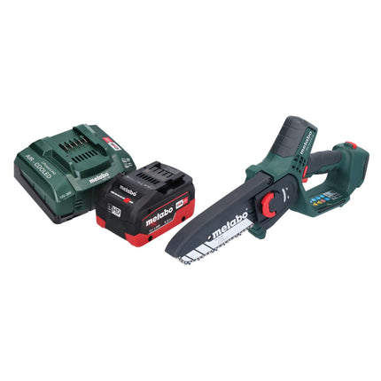 Metabo MS 18 LTX 15 sega da potatura a batteria 18 V 15 cm 5 m/s + 1x batteria ricaricabile 5,5 Ah + caricatore