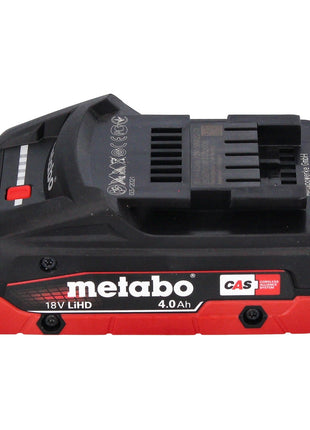 Metabo WVB 18 LTX BL 15-125 Szybka akumulatorowa szlifierka kątowa 18 V 125 mm bezszczotkowa + 1x akumulator 4,0 Ah + metaBOX - bez ładowarki