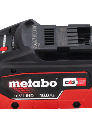 Metabo WVB 18 LTX BL 15-125 Szybka akumulatorowa szlifierka kątowa 18 V 125 mm bezszczotkowa + 1x akumulator 10,0 Ah + metaBOX - bez ładowarki