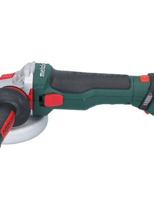 Metabo WVB 18 LTX BL 15-125 Szybka akumulatorowa szlifierka kątowa 18 V 125 mm bezszczotkowa + 2x akumulator 10,0 Ah + ładowarka + metaBOX