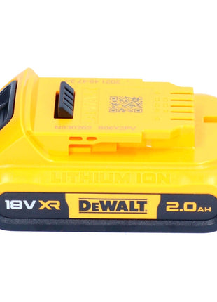 DeWalt DCD 800 NT Akku Bohrschrauber 18 V 90 Nm Brushless + 1x Akku 2,0 Ah + TSTAK - ohne Ladegerät