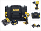 Perceuse-visseuse sans fil DeWalt DCD 800 M1T 18 V 90 Nm sans balais + 1x batterie 4,0 Ah + chargeur + TSTAK