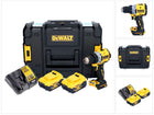 DeWalt DCD 800 P2T Akku Bohrschrauber 18 V 90 Nm Brushless + 2x Akku 5,0 Ah + Ladegerät + TSTAK