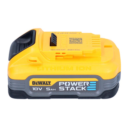 Kit di batterie DeWalt DCBP 518 H2 2x Powerstack 18 V 5,0 Ah / 5000 mAh XR Li-Ion - con indicatore di carica
