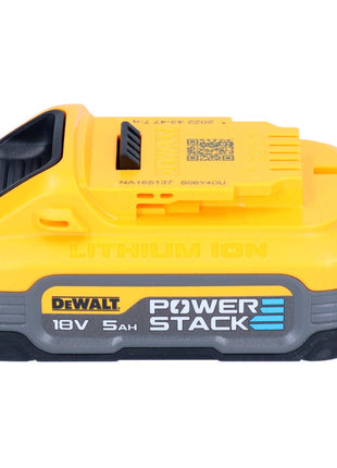 Zestaw akumulatorów DeWalt DCBP 518 H3 3x akumulator Powerstack 18 V 5,0 Ah / 5000 mAh XR Li-Ion - ze wskaźnikiem poziomu naładowania