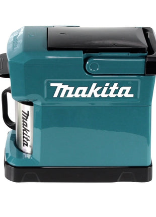 Cafetera Makita DCM 501 RT a batería, portátil + 1 batería de 5,0 Ah y cargador