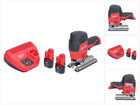 Milwaukee M12 JS-202 Scie sauteuse sans fil 12 V + 2x batterie 2,0 Ah + chargeur