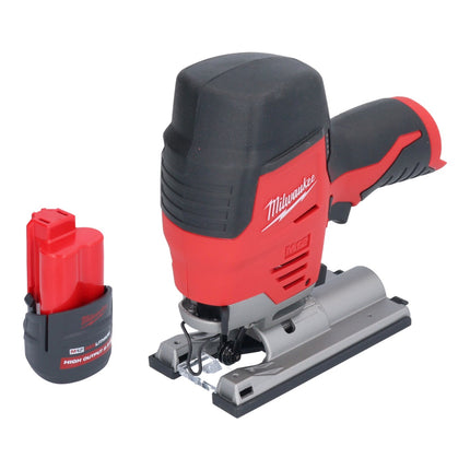 Seghetto alternativo a batteria Milwaukee M12 JS-251 12 V + 1x batteria 2,5 Ah - senza caricabatteria