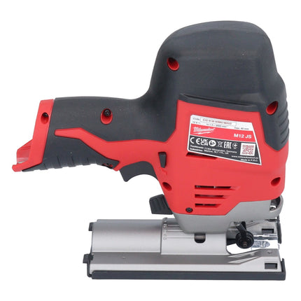 Seghetto alternativo a batteria Milwaukee M12 JS-252 12 V + 2x batteria ricaricabile 2,5 Ah + caricabatterie