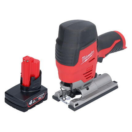 Seghetto alternativo a batteria Milwaukee M12 JS-401 12 V + 1x batteria 4,0 Ah - senza caricabatteria