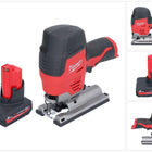 Seghetto alternativo a batteria Milwaukee M12 JS-501 12 V + 1x batteria 5,0 Ah - senza caricabatteria
