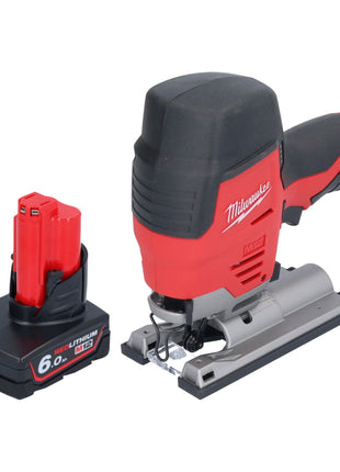 Milwaukee M12 JS-601 Scie sauteuse sans fil 12 V + 1x batterie 6,0 Ah - sans chargeur de batterie