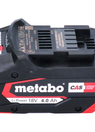 Metabo MS 18 LTX 15 Akku Gehölzsäge 18 V 15 cm 5 m/s + 1x Akku 4,0 Ah + metaBOX - ohne Ladegerät