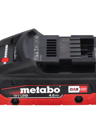 Metabo MS 18 LTX 15 Akku Gehölzsäge 18 V 15 cm 5 m/s + 1x Akku 4,0 Ah + metaBOX - ohne Ladegerät