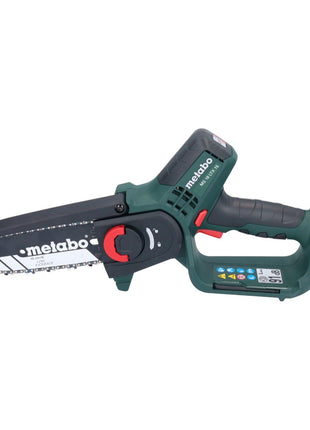 Metabo MS 18 LTX 15 Akku Gehölzsäge 18 V 15 cm 5 m/s + 1x Akku 4,0 Ah + Ladegerät + metaBOX