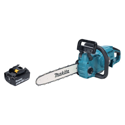 Makita DUC 357 TX2 Motosega a batteria 18 V 35 cm 7,7 m/s Brushless + 1x batteria 5,0 Ah - senza caricabatterie