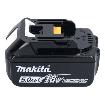 Makita DUC 357 TX2 Motosega a batteria 18 V 35 cm 7,7 m/s Brushless + 1x batteria 5,0 Ah - senza caricabatterie