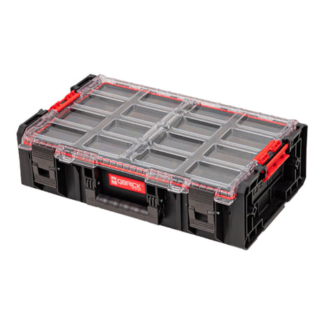 Qbrick System ONE Organizer 2XL 2.0 MFI stapelbar 582 x 387 x 172 mm 19,5 l IP66 mit Schaumstoffeinlage