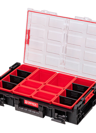 Qbrick System ONE Organizer XL 2.0 sztaplowany 582 x 387 x 131 mm 13,5 l IP66 z 6 wkładkami i 6 przegrodami