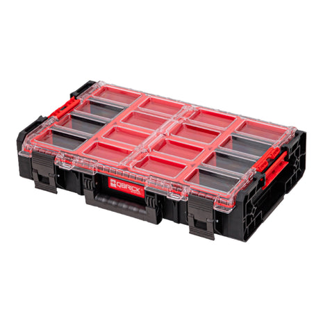 Qbrick System ONE Organizer XL 2.0 apilable 582 x 387 x 131 mm 13,5 l IP66 con 6 inserciones y 6 divisores