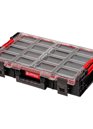 Qbrick System ONE Organizer XL 2.0 MFI stapelbar 582 x 387 x 131 mm 13,6 l IP66 mit Schaumstoffeinlage